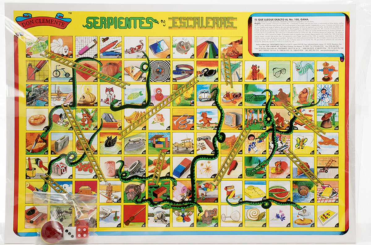 Juego de mesa Serpientes y Escaleras 🪜 con 2 dados 🎲