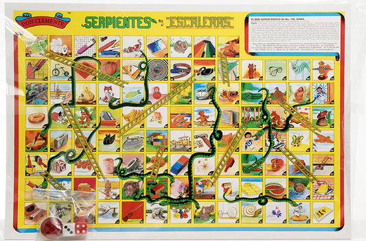Juego de mesa Serpientes y Escaleras 🪜 con 2 dados 🎲