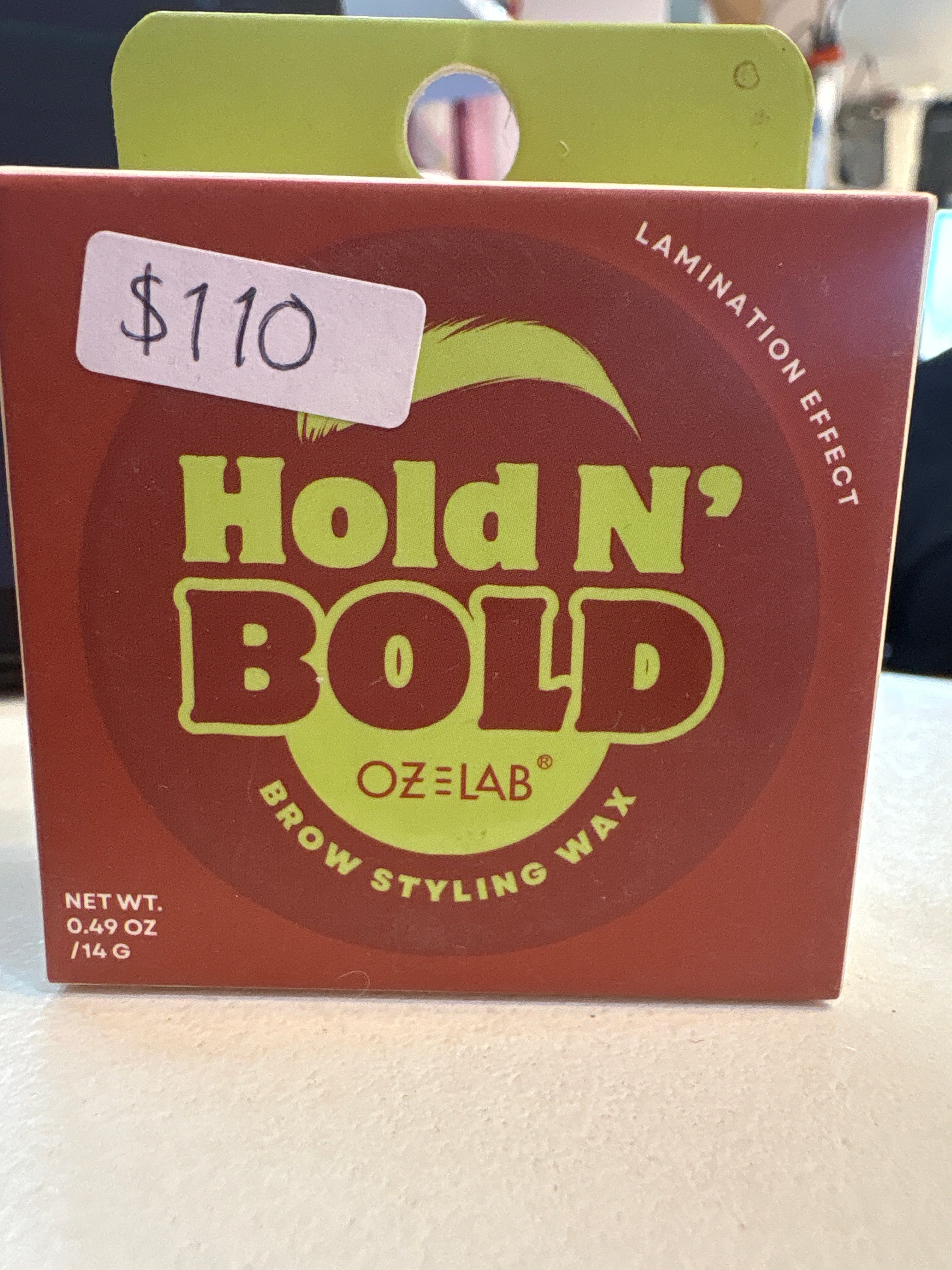 Hold N' Bold Brow Dtylung Wax Lamination Effect