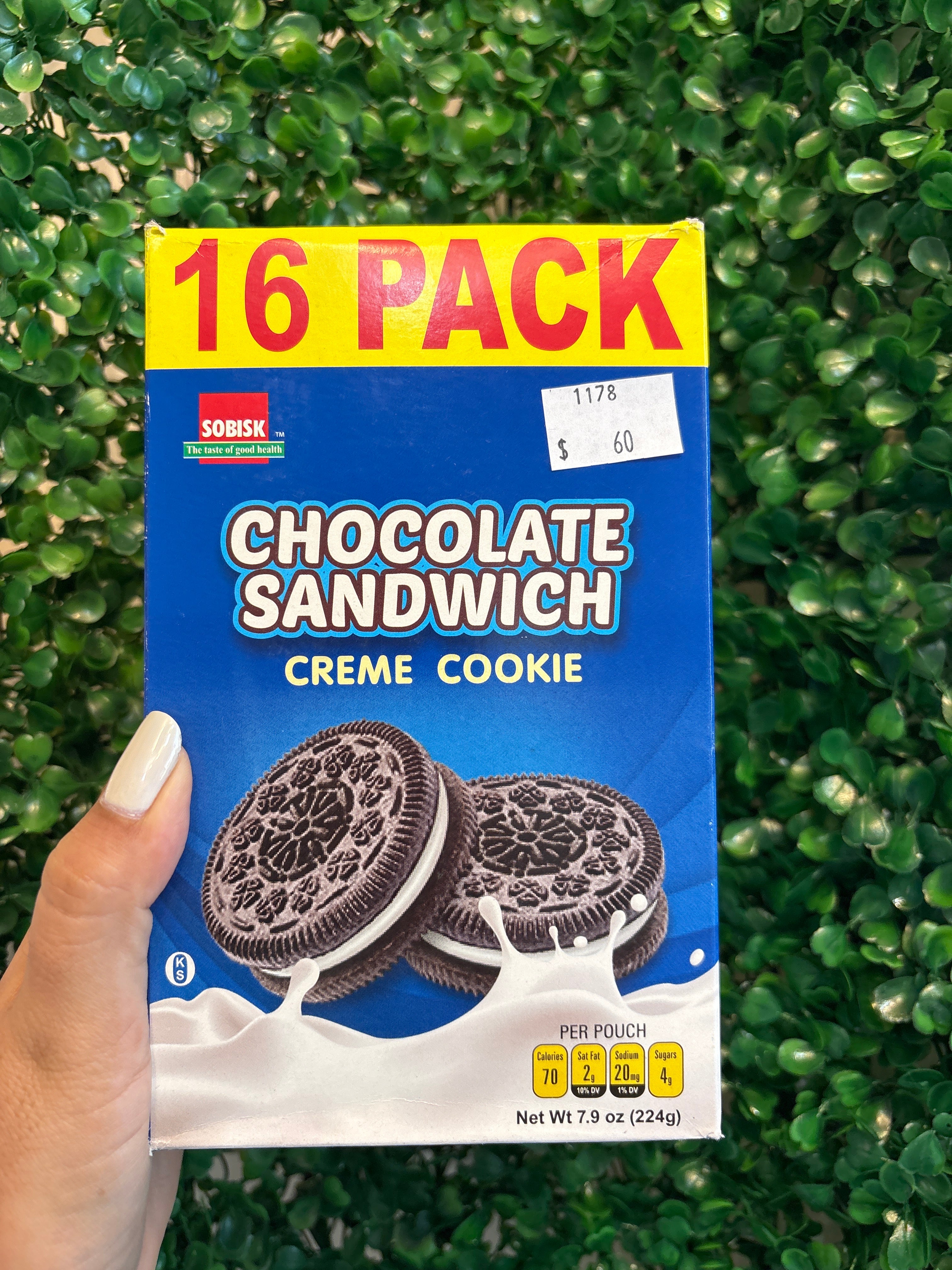 Galletas chocolate 16pack