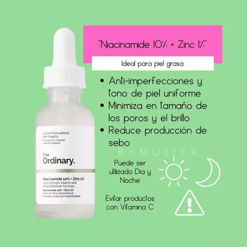Niacinamida 30ml - The Ordinary