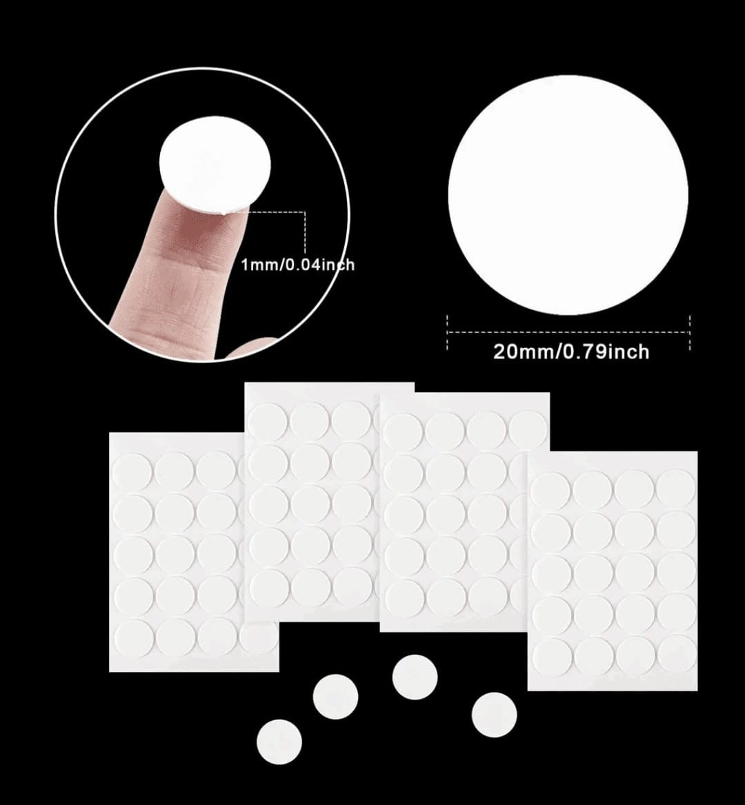 Paquete de 200 pegatinas para porta mecha