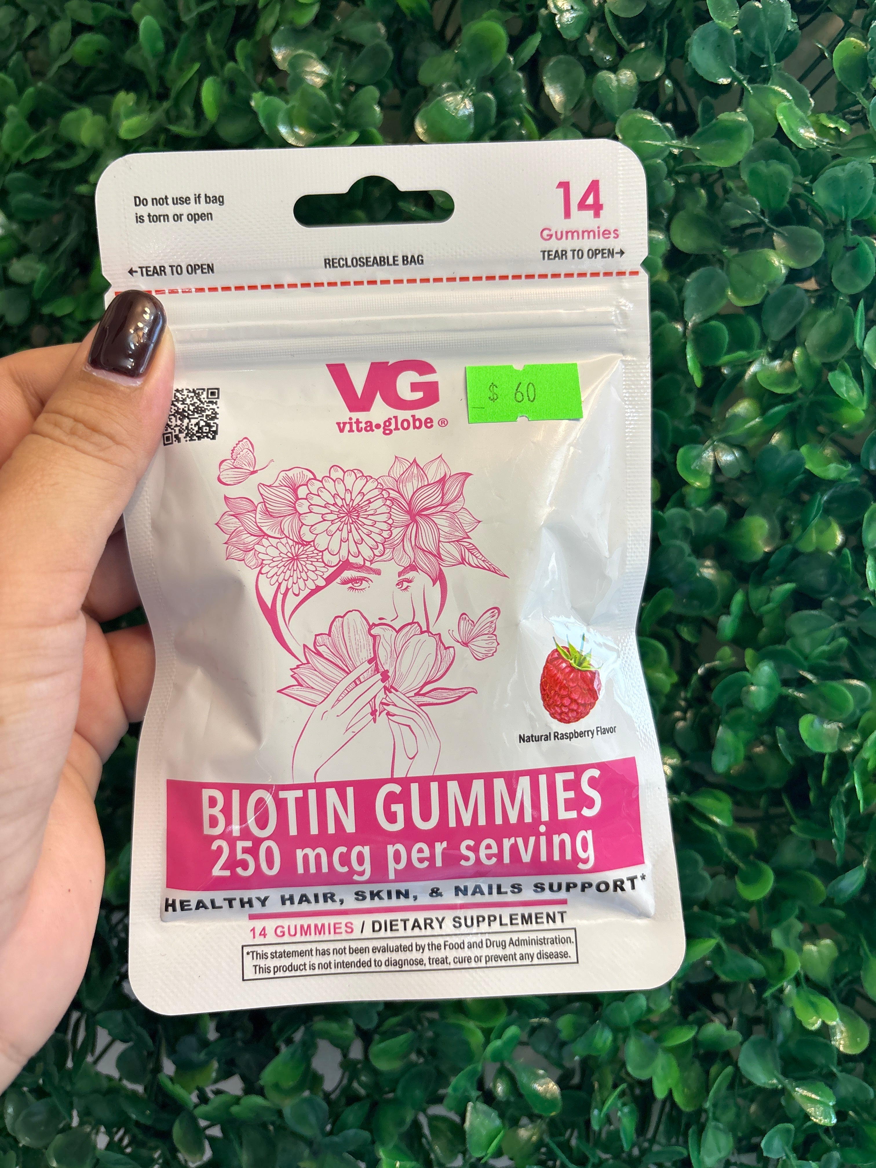 VG Gummies Biotina 250mcg