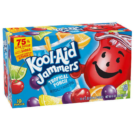 Caja jugos Kool Aid con 10 porciones