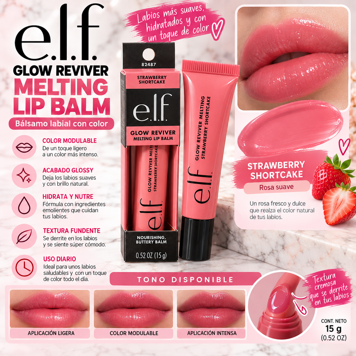 e.l.f. Glow Reviver Melting Lip Balm