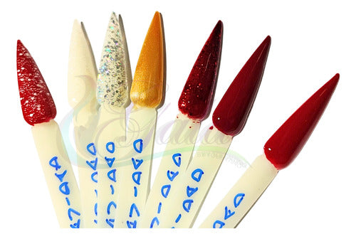 21003 Gama con 6 geles JR Navidad