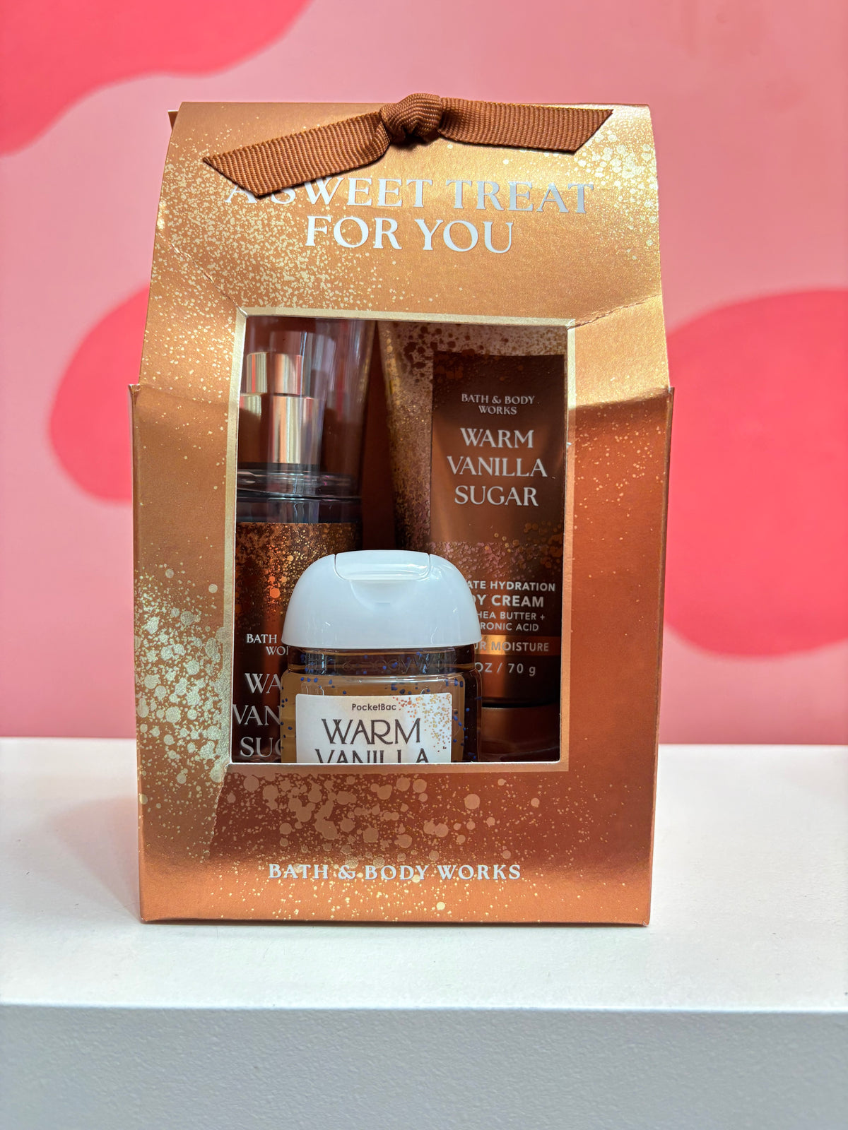 Set mini 3pz Warm Vanilla 🩷 Bath&Body Works