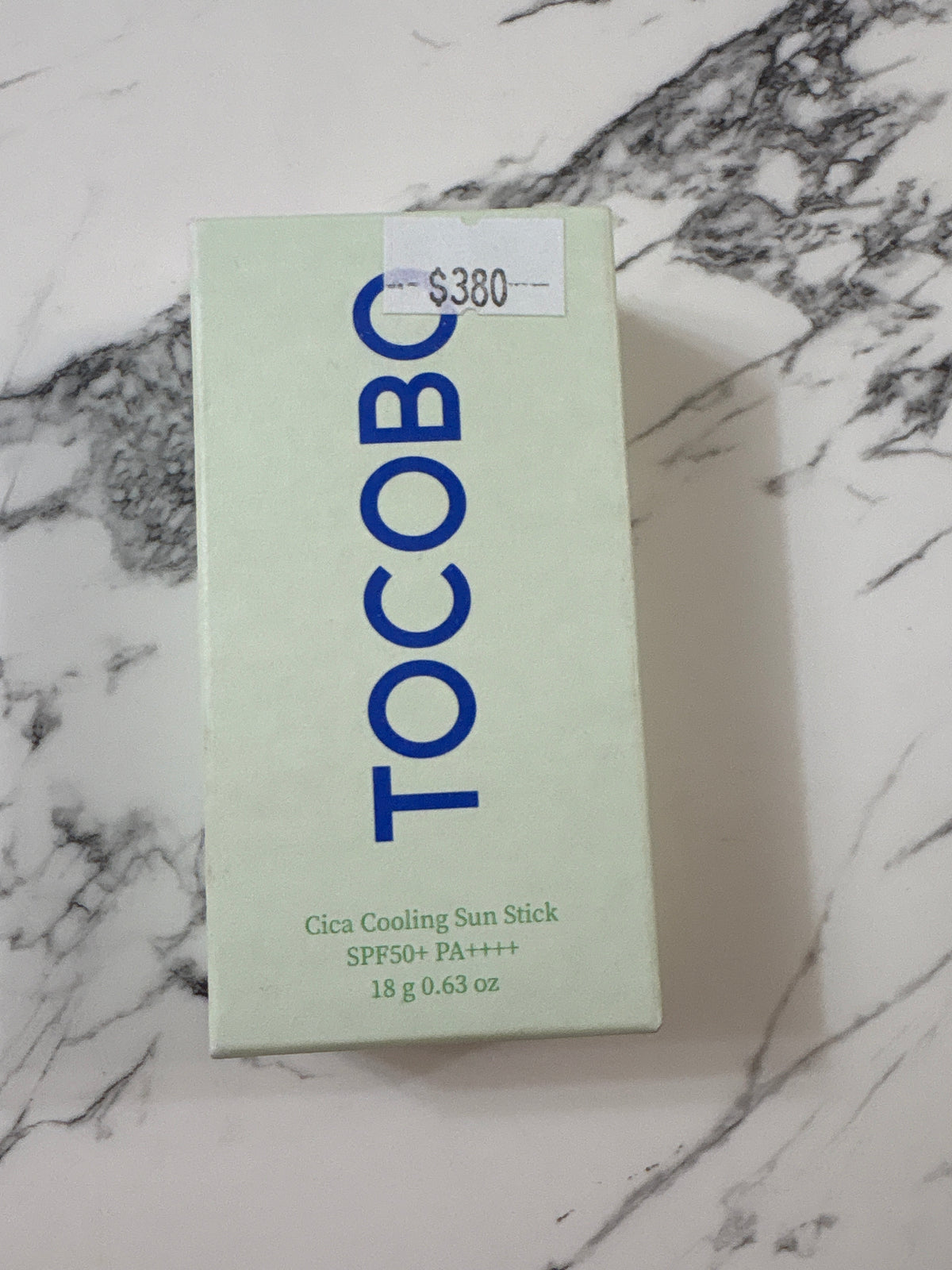 1553 TOCOBO - Cica Cooling Sun Stick SPF 50+ PA++++ 18 Gr | Protector Solar En Barra Antiacné y Piel Sensible