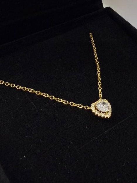 Collar Corazón estilo Pandora S925 Incluye caja y paño de limpieza.