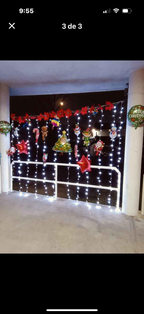 LUCES LED CORTINA 3x3 MTS - CAMILA MC