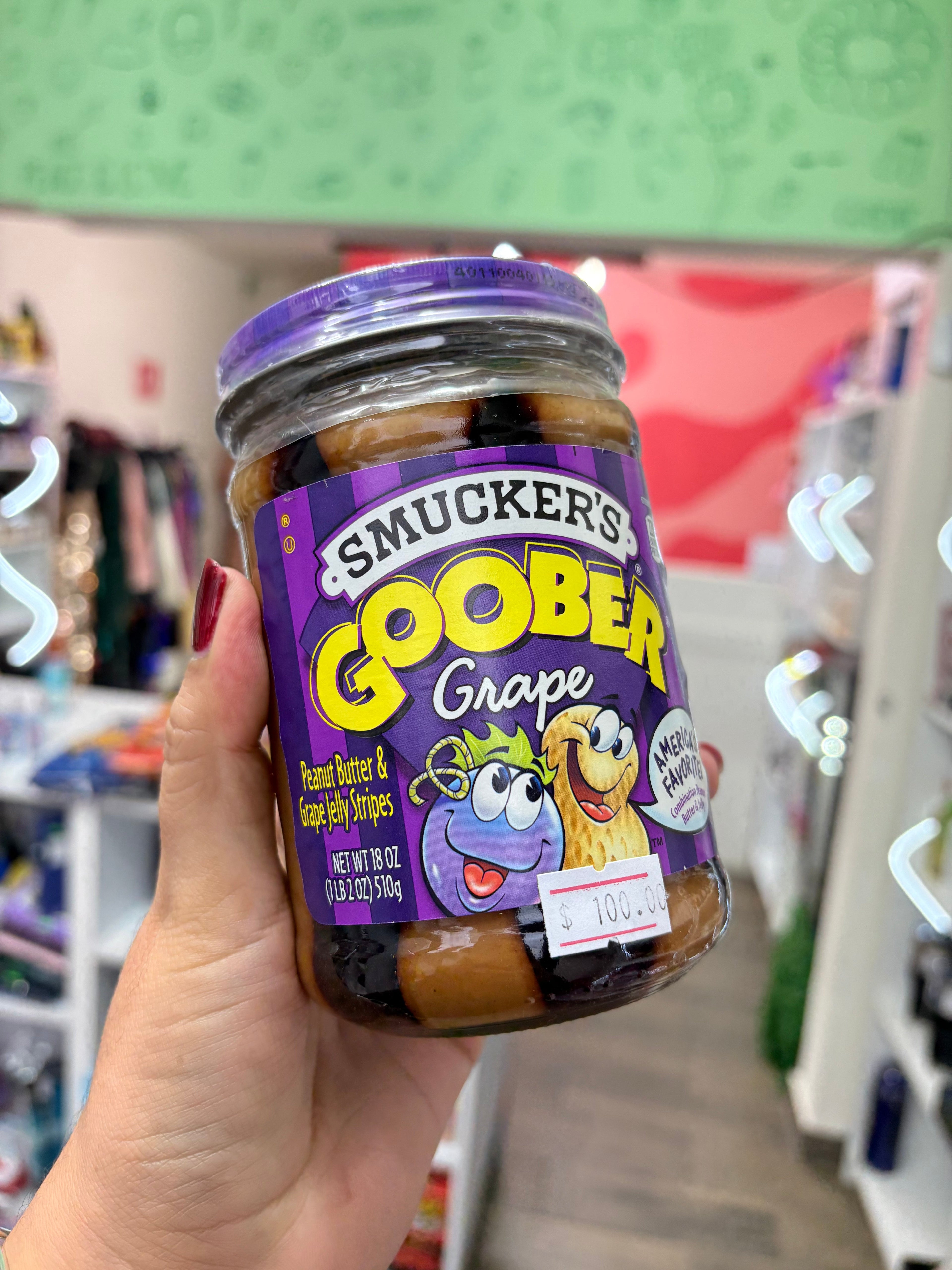 Smucker’s Goober Mantequilla de maní y mermelada