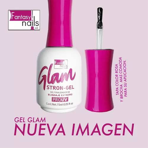 21025 GLAM STRON GEL FINALIZADOR BLINDAJE EXREMO FANTASY NAILST