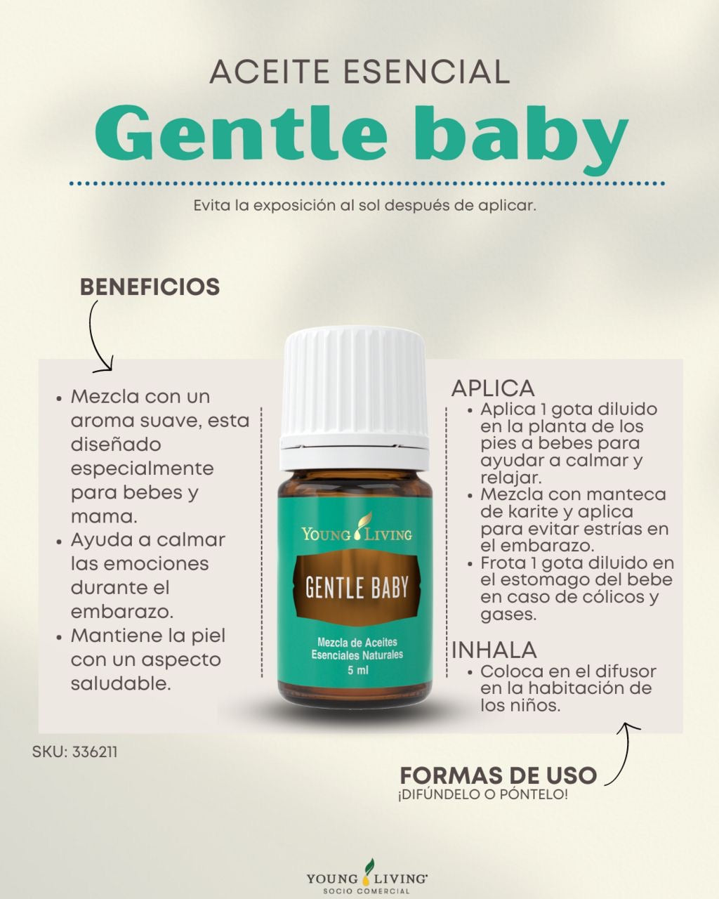 Aceite Esencial GENTLE BABY Young Living