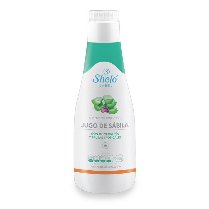 JUGO DE SÁBILA CON RESVERATROL Y FRUTAS TROPICALES 500ML