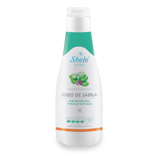 JUGO DE SÁBILA CON RESVERATROL Y FRUTAS TROPICALES 500ML