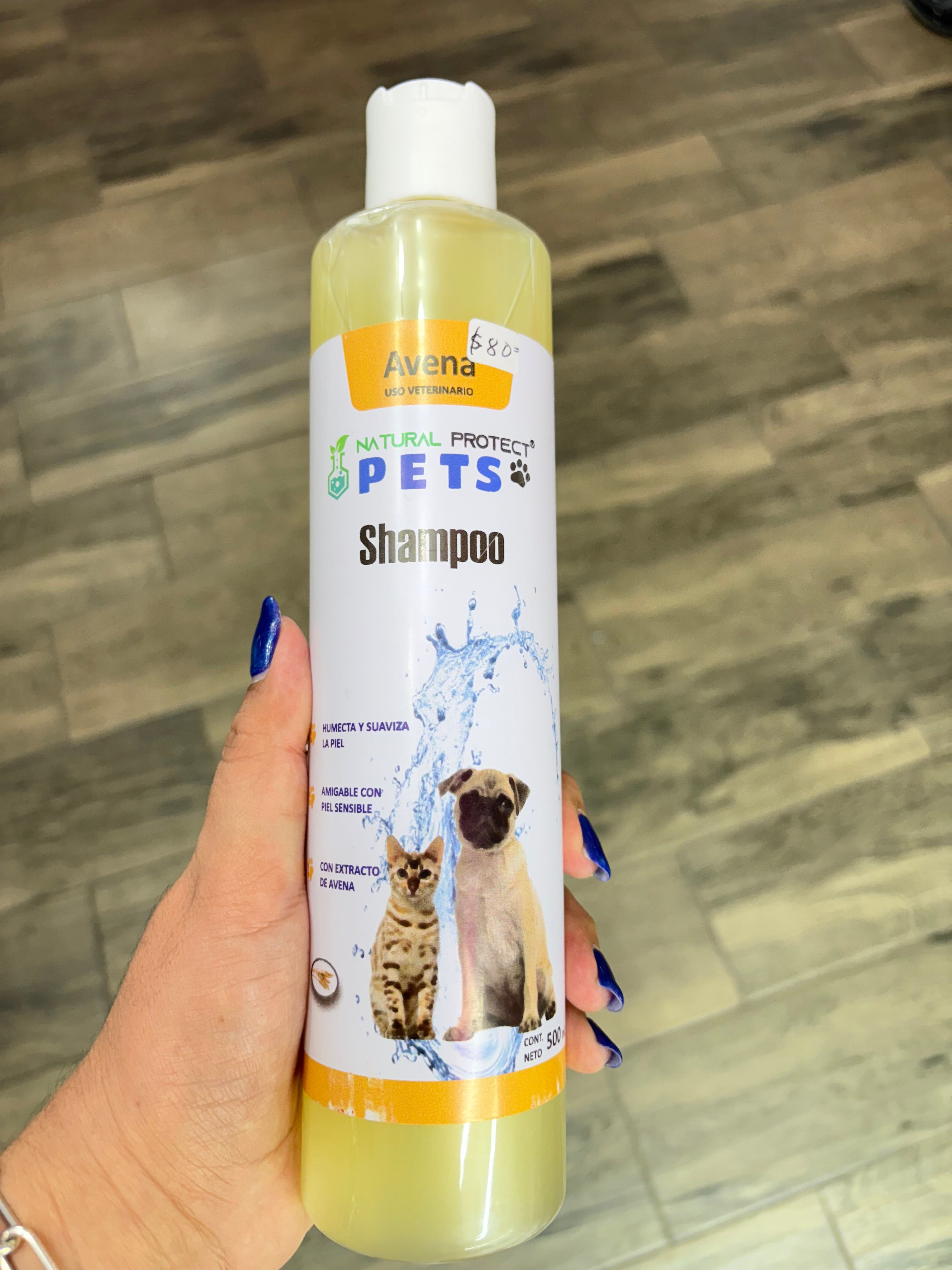 Shampoo para mascotas Avena