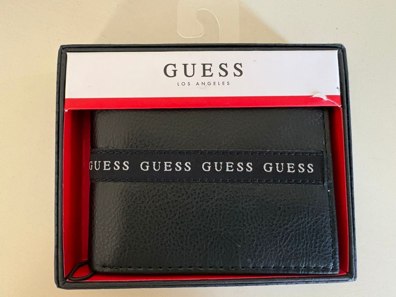 Cartera Guess Negra Caballero