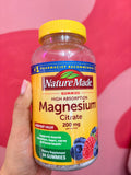 Gomitas Citrato Magnesio 200mg Nature Made