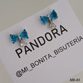 Mb-81 ARETES DE BRIDGERTON  Plata s925  INCLUYE CAJA