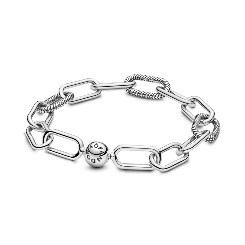 PL03 Brazalete Eslabones estilo Pandora Calidad Premium