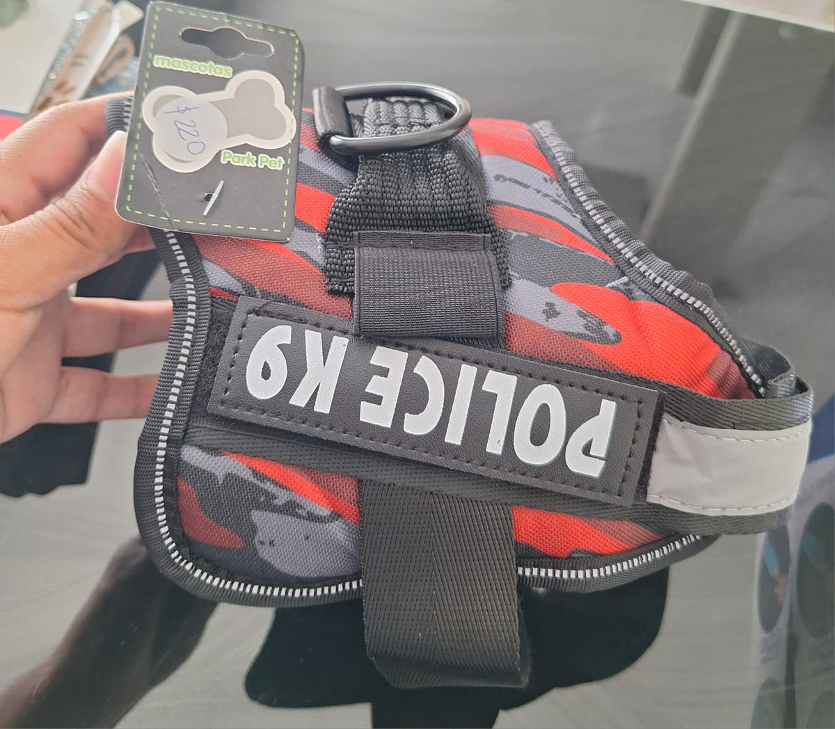 Pechera k9 talla M