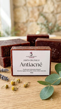 Jabón anti acné puroficante y calmante