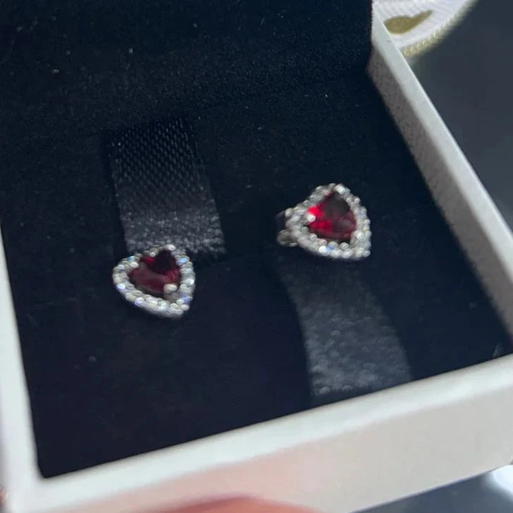 Aretes plata s925 incluye caja