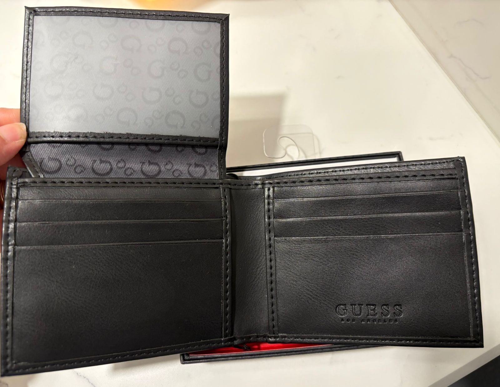 Cartera Guess Negra Caballero