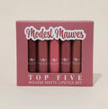 Mousse Matte Lipstick - Top Five Sets 🤍  Modest Mauves