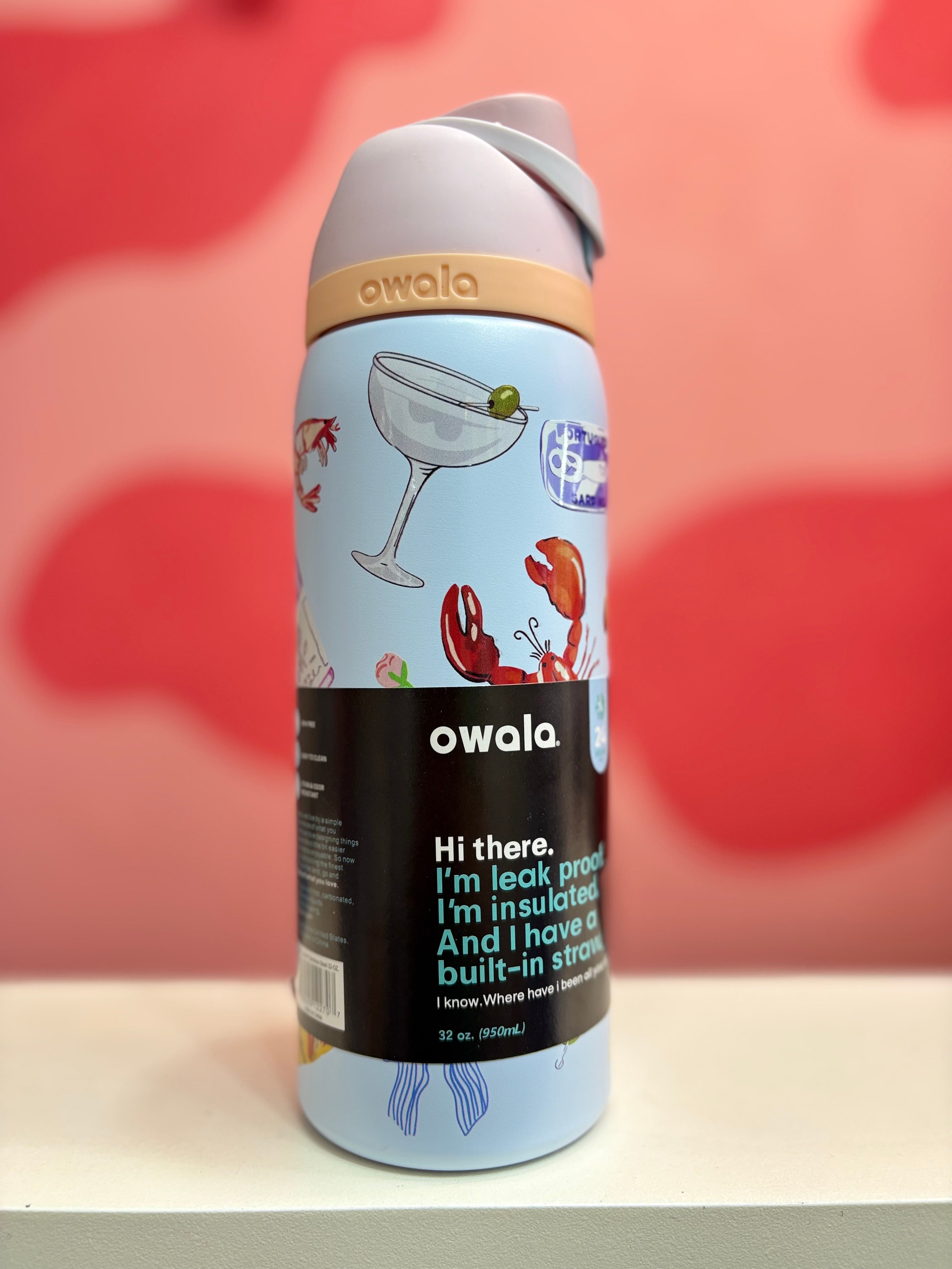 Termo estilo Owala 🩷 32oz. (950ml)