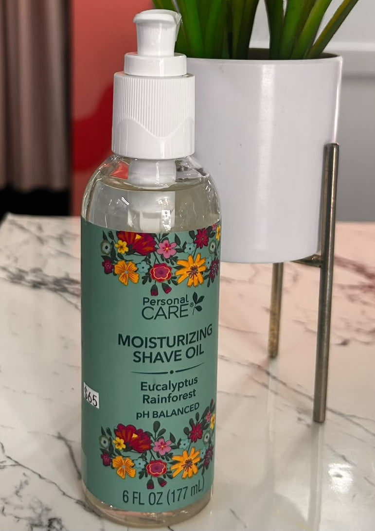 personal care moisturizing shave oil