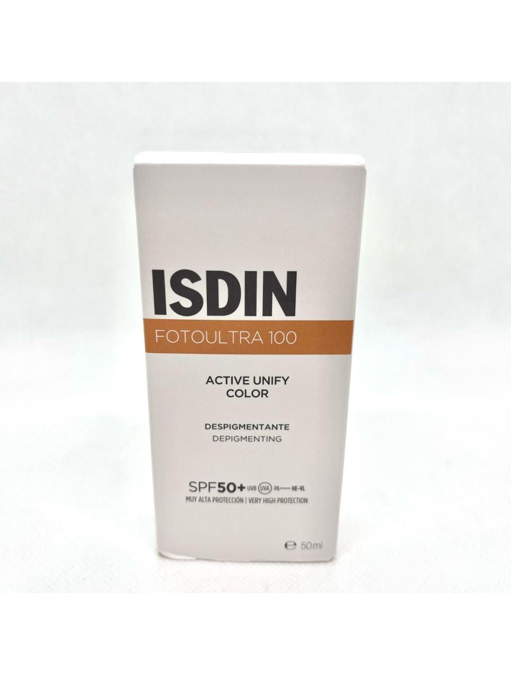 ISDIN FOTOPROTECTOR FOTOULTRA ACTIVE UNIFY FUSION COLOR SPF 50+ 50 ML