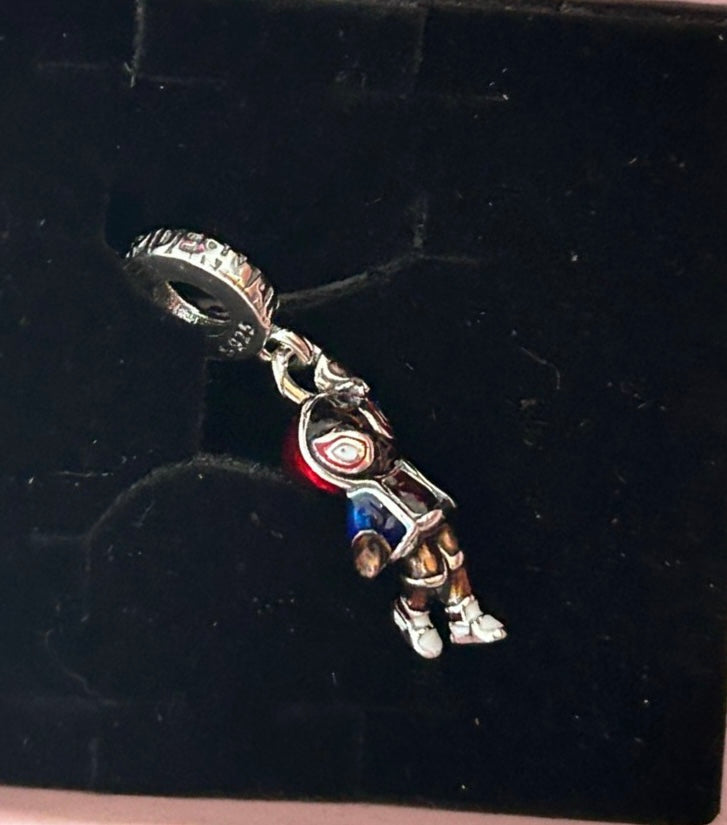 CHP234 Charm Colgante Spider-Man Miles Morales de Marvel.