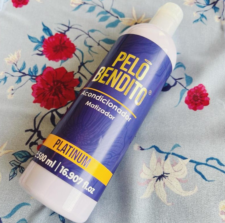 Acondicionador Matizado - PELO BENDITO Platinum 500ml