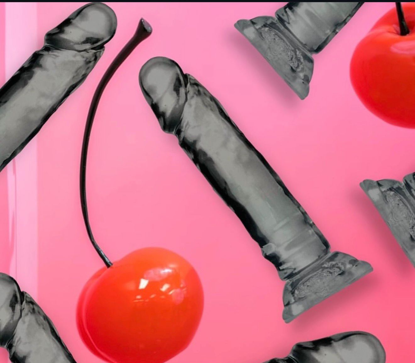 25062 *Dildo fijo Transparente