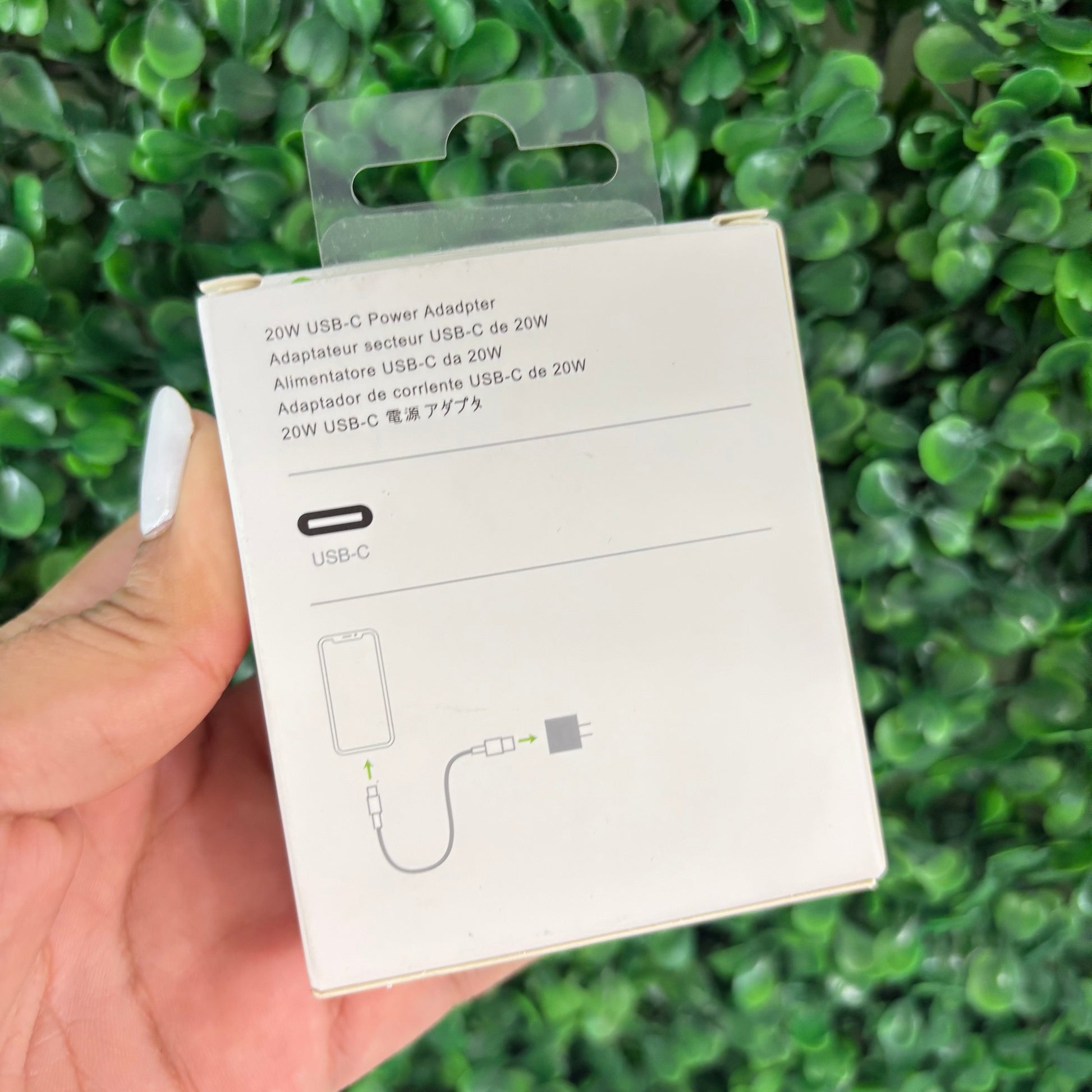 Cargador USB C 20w  ( Cubo )