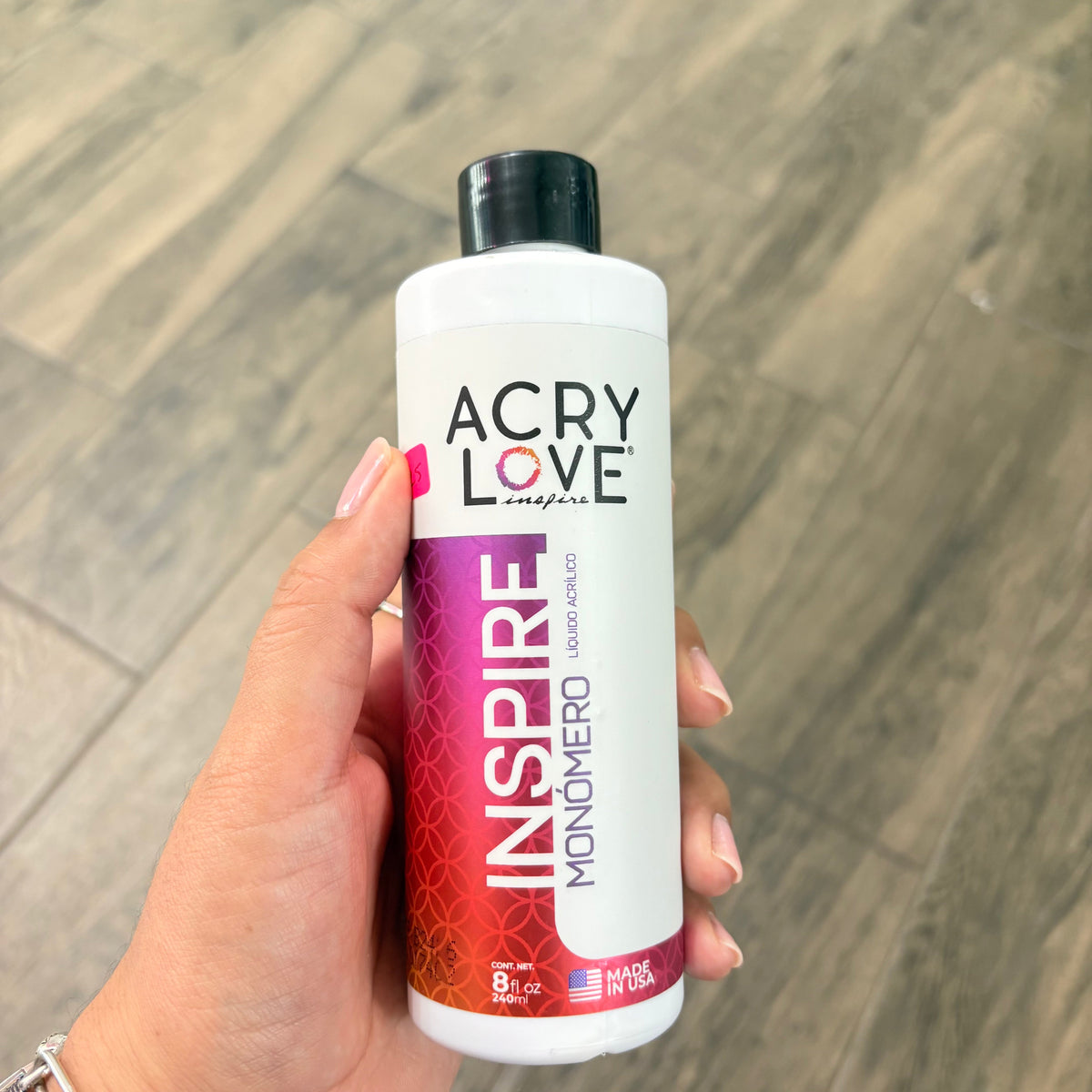 21080 Monómero ACRY LOVE INSPIRE 240ml Líquido Acrílico