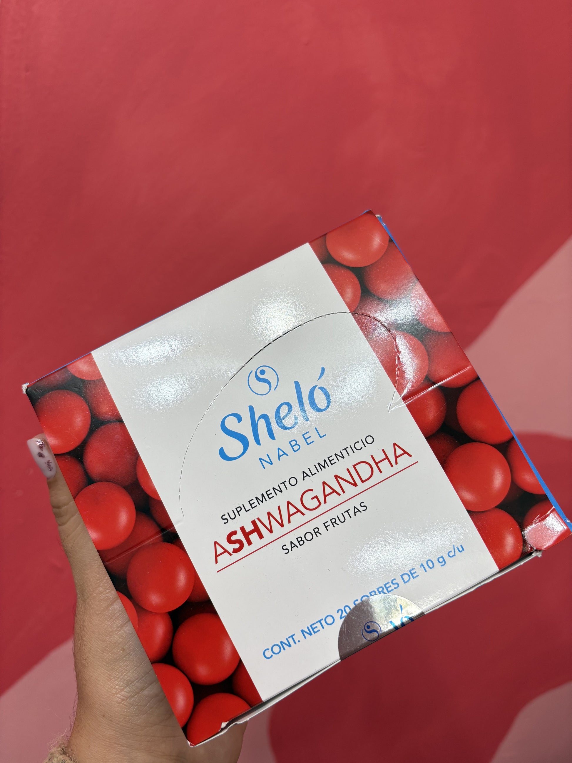 Ashwagandha Sheló Nabel 20 sobres de 10g c/u