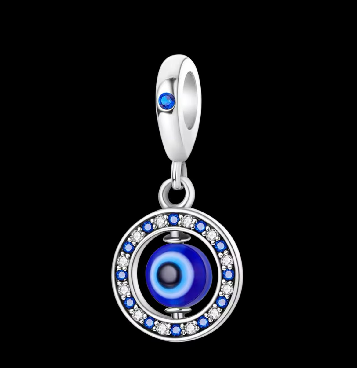 CHP214 Charm colgabte ojo turco.