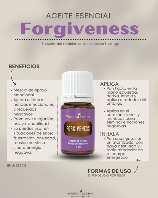 Aceite Esencial FORGIVENESS 5ml Young Living