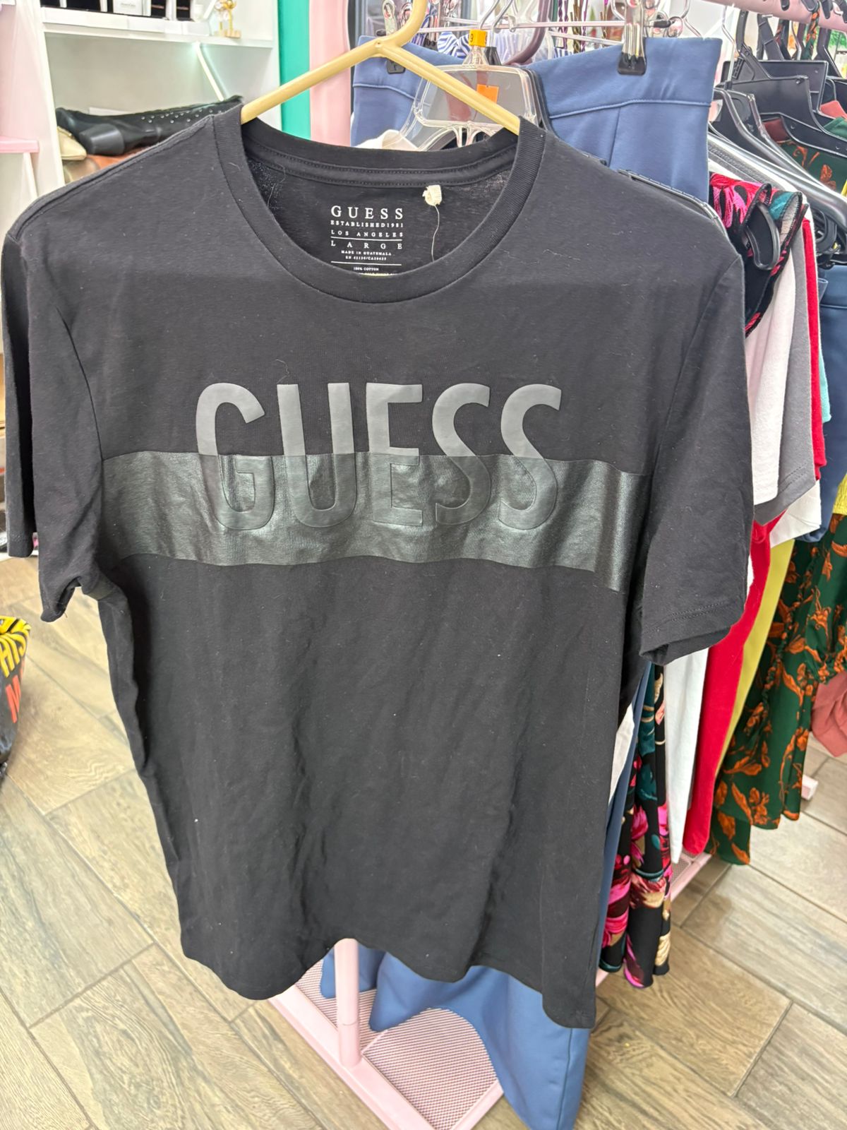 Playera Caballero Guess Talla L Original