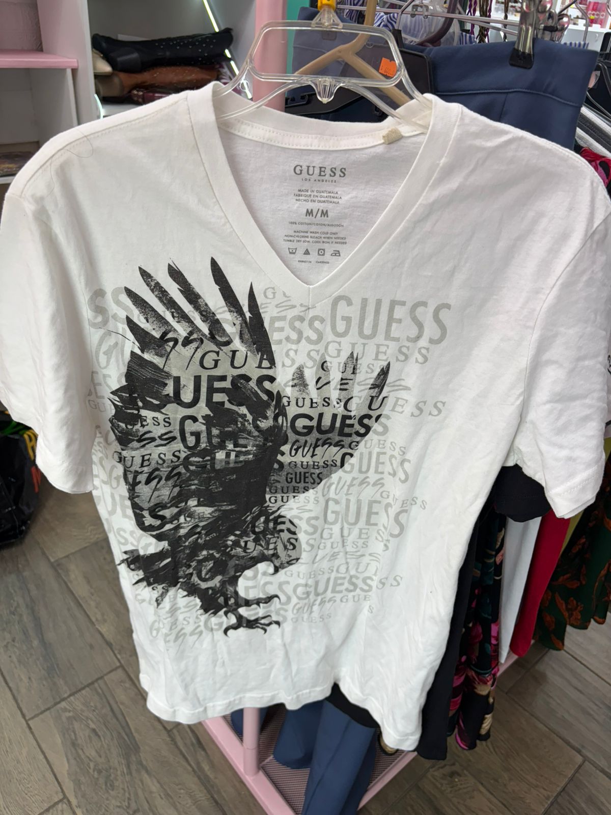 Playera Caballero Guess Talla M Original