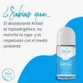DESODORANTE ROLL ON KRISTAL CON AROMA UNISEX - Yolis Sheló Nabel