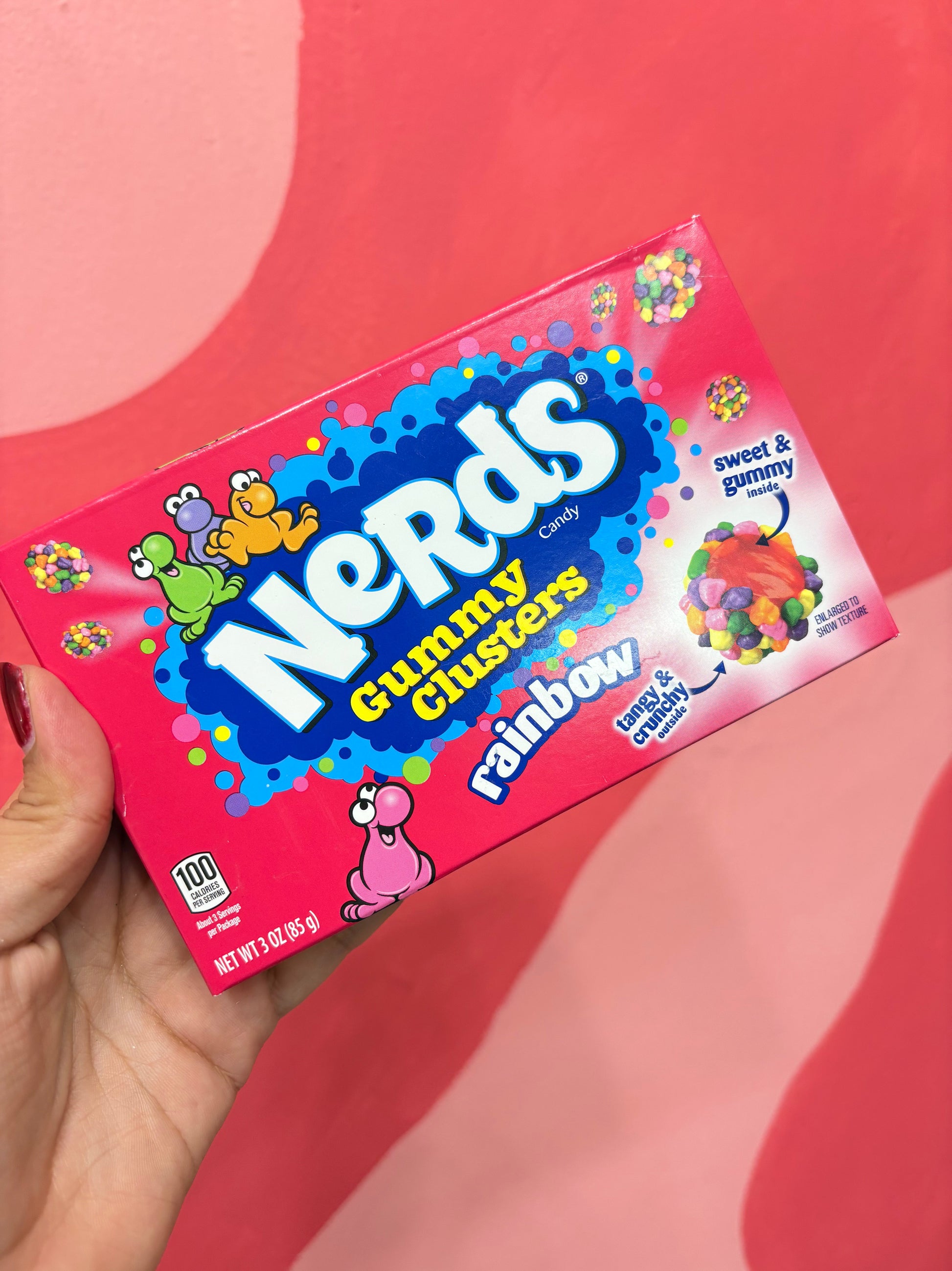 Caja Nerds Gummy Clusters 85gr - Munchies & más 🇺🇸