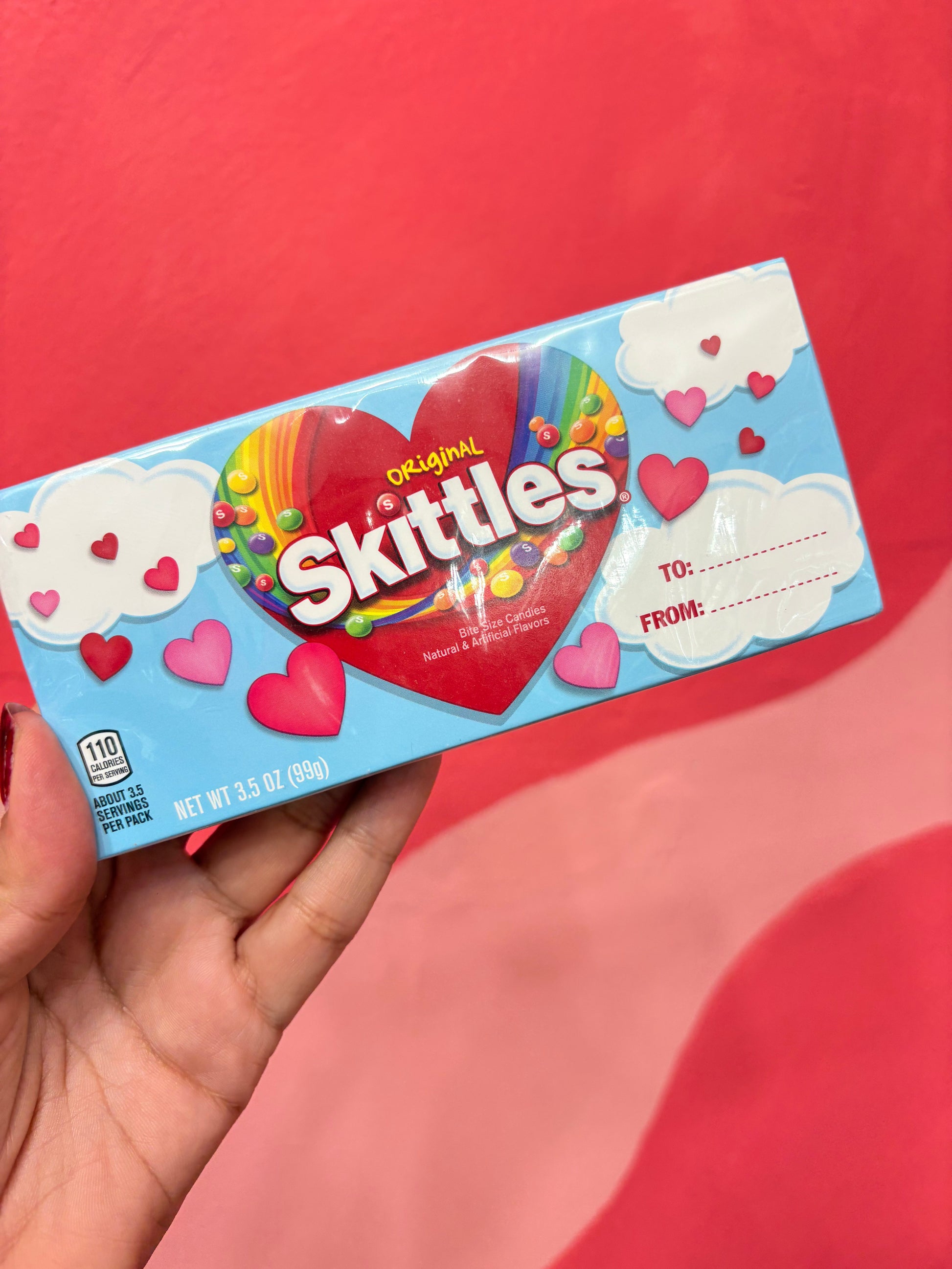 Skittles cajita 99gr