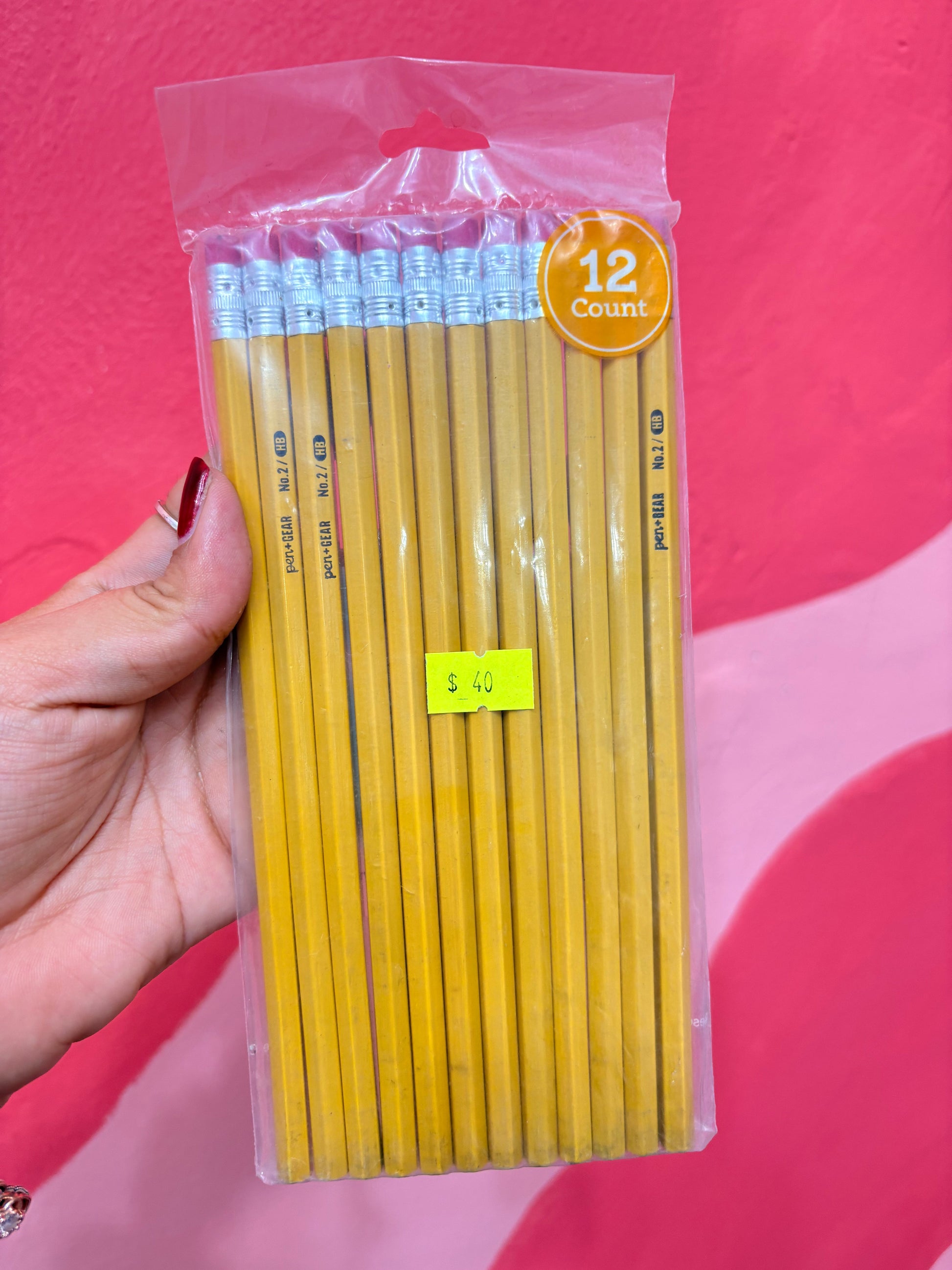 Lápices paquete con 12 L-40 @munchies_y_mas