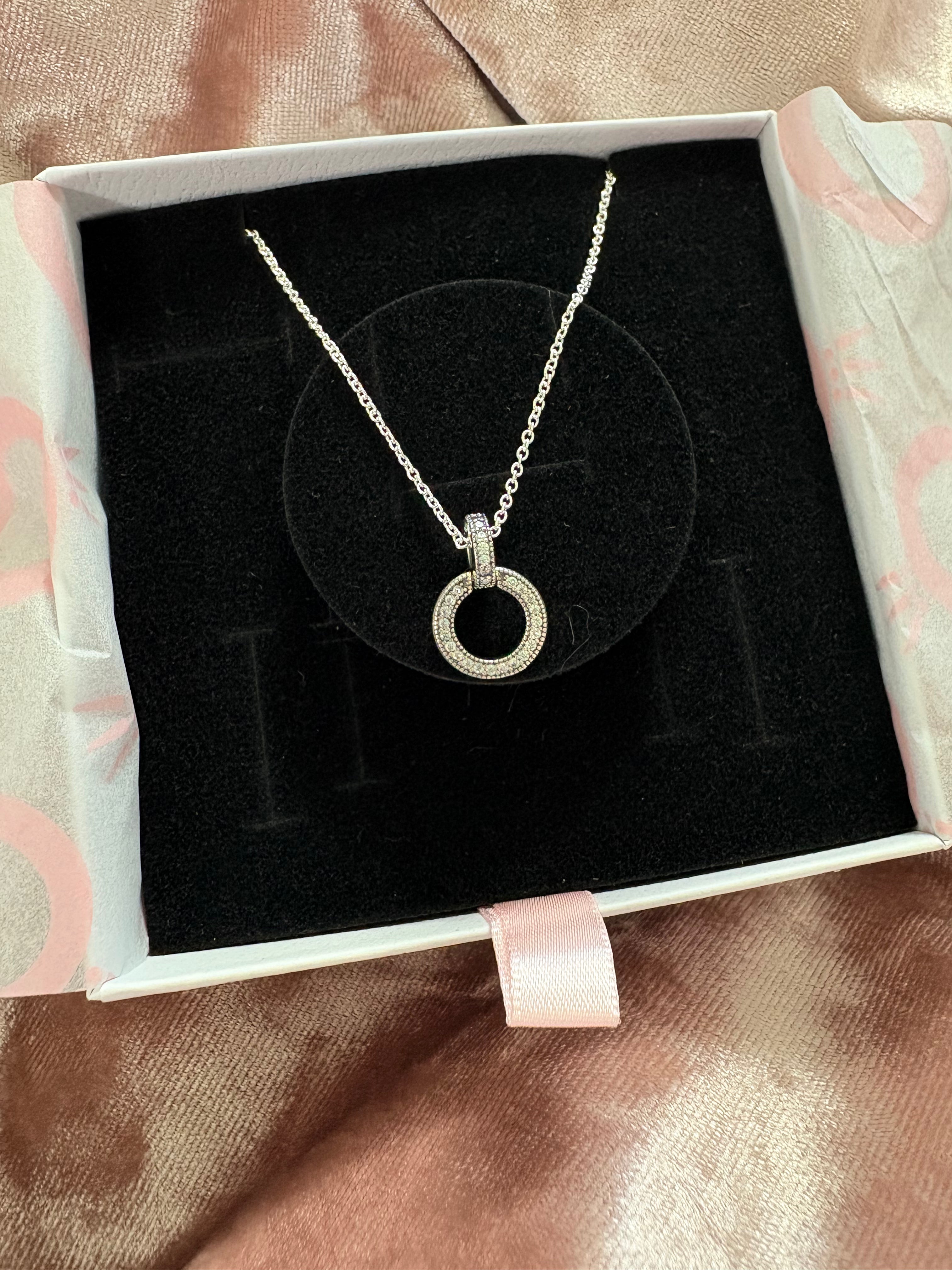 CI01 Collar Circulo S925 Incluye caja.