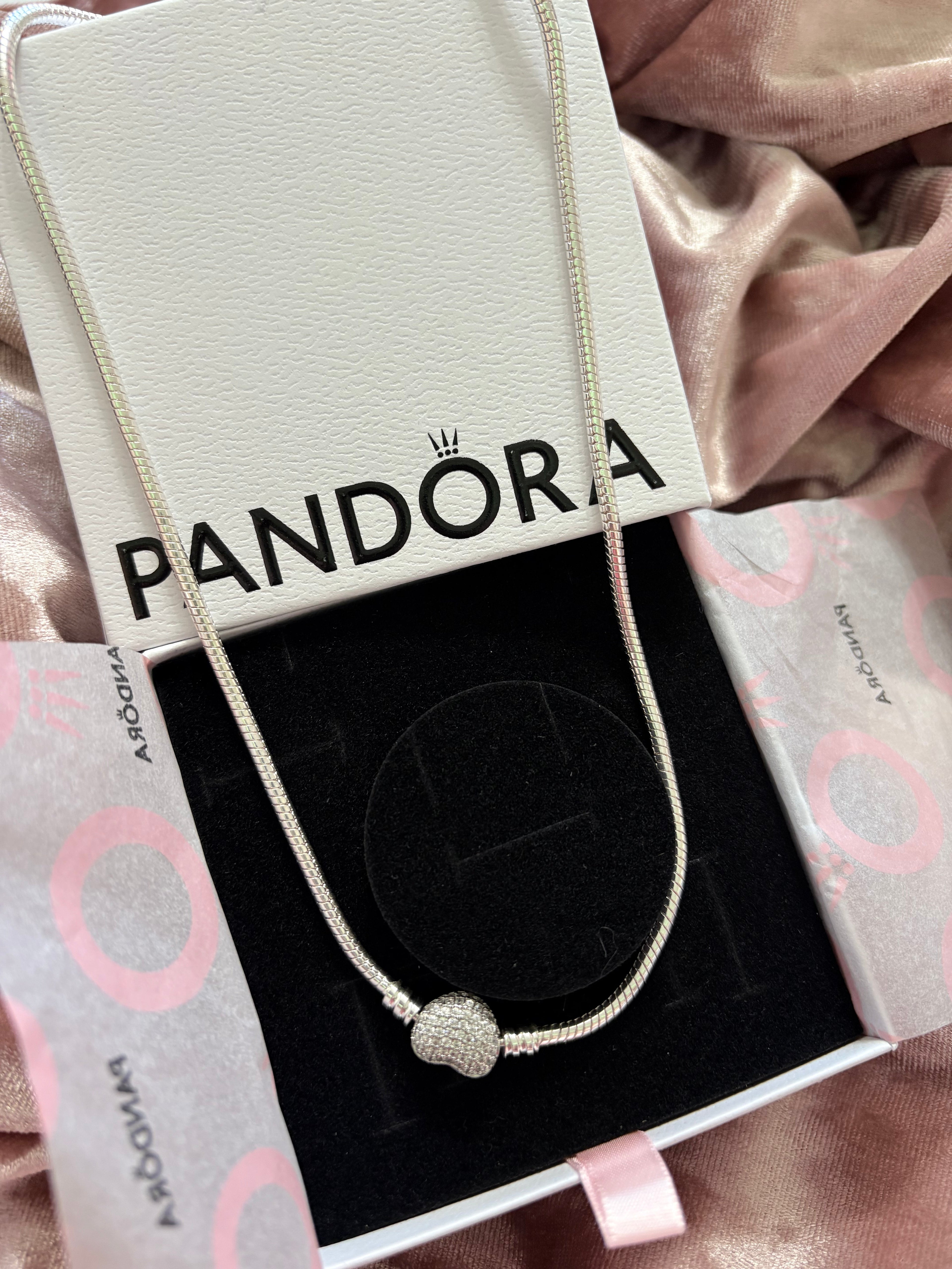 CI03 Collar para charms estilo Pandora Incluye caja.