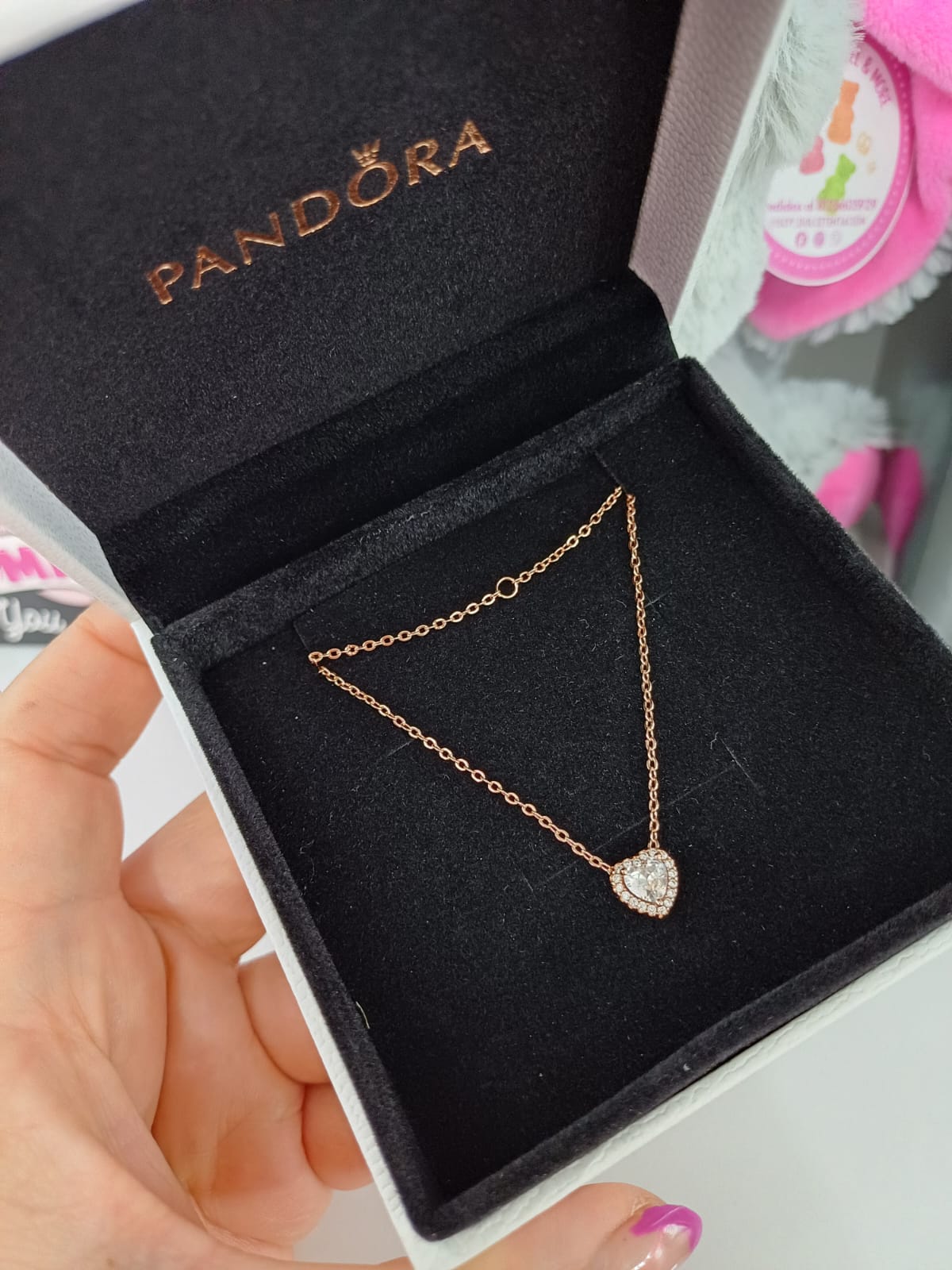 7298 Collar estilo Pandora