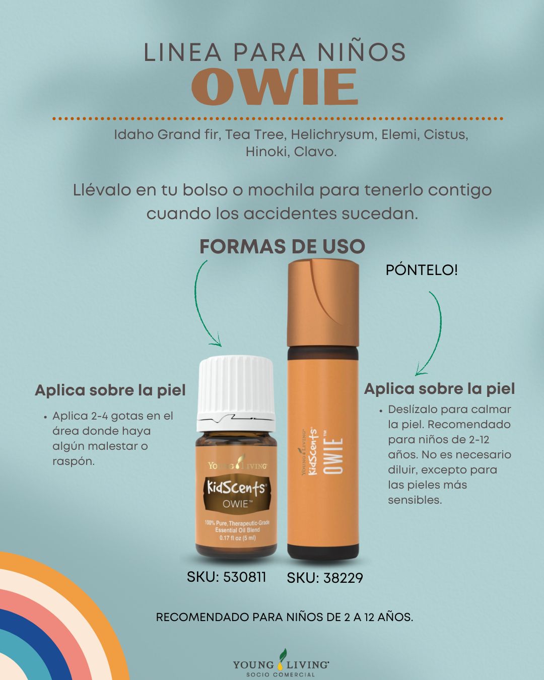 Aceite Esencial KidScents OWIE 5ml Young Living